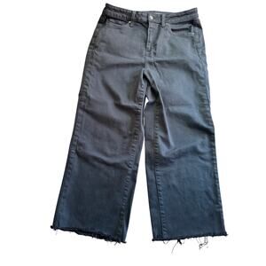 Chico's high-rise straight-leg jeans U.S. size 12R, black